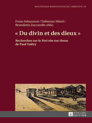 cover image of « Du divin et des dieux »